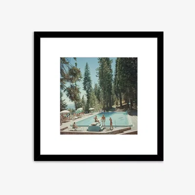 John Lewis Getty Images Gallery - Slim Aarons 'Lake Tahoe' Wood Framed Print & Mount, 59.5 x 59.5cm
