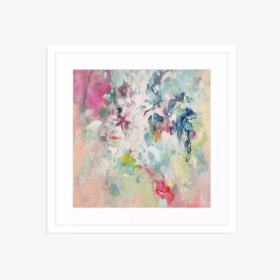 John Lewis John Lewis Amanda Heath 'Barbados' Framed Print, 61.5 x 61.5cm, Multi