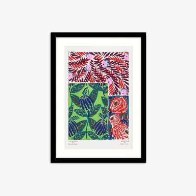 John Lewis Eugene Séguy - 'Vintage Flower II' Framed Print & Mount, 74.5 x 54.5cm, Multi