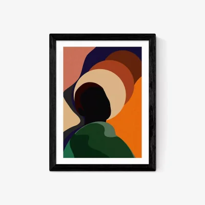 John Lewis EAST END PRINTS Sumuyya Khader 'Changing Winds' Framed Print