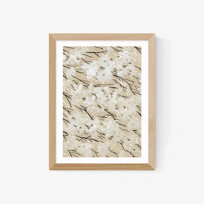 John Lewis EAST END PRINTS Dreamy Me 'White Blossom' Framed Print