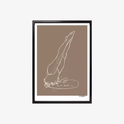 John Lewis Anna Bulow - 'Flow 5' Limited Edition Framed Print, 75 x 55cm, Grey