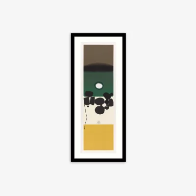 John Lewis John Lewis & Partners + Tate Victor Pasmore 'Hear the Sound of a Magic Tune' Wood Framed Print & Mount, 104 x 44cm