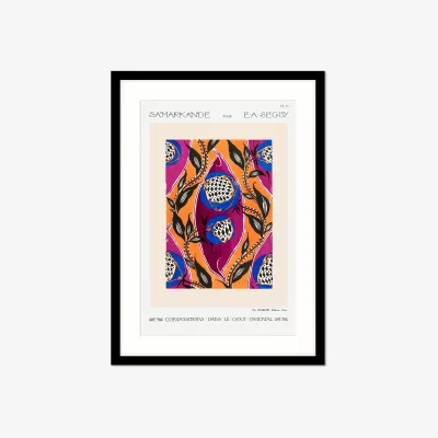 John Lewis Eugene Séguy - 'Vintage Flower III' Framed Print & Mount, 74.5 x 54.5cm, Multi