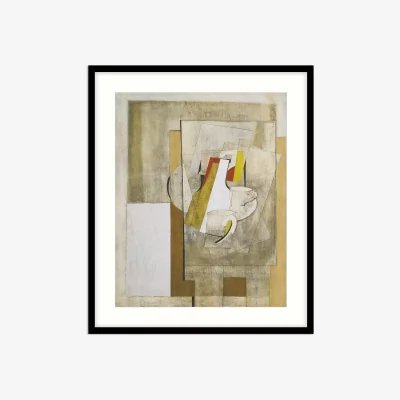 John Lewis John Lewis & Partners + Tate Ben Nicholson 'Still Life' Wood Framed Print & Mount, 63 x 53cm
