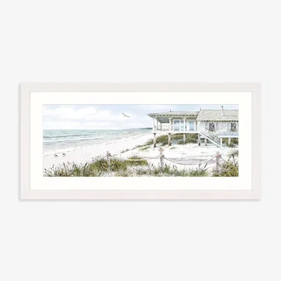 John Lewis Richard Macneil - 'Peace by the Sea' Framed Print & Mount, 52 x 107cm, Blue