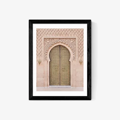 John Lewis EAST END PRINTS Sisi and Seb 'Moroccan Door' Framed Print