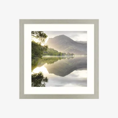 John Lewis Mike Shepherd - Sunrise On Buttermere Framed Print, 65 x 65cm