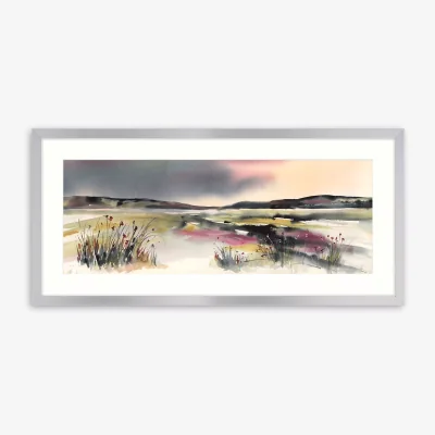John Lewis Elizabeth Baldin - Catching Moment Framed Print, 49.5 x 104.5cm, Multi