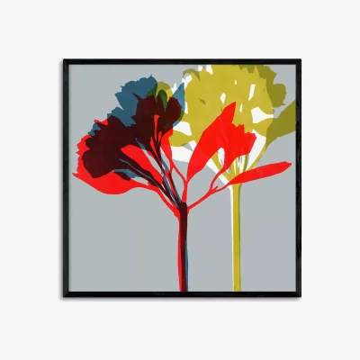 John Lewis EAST END PRINTS Garima Dhawan 'Alstroemeria XII' Framed Print, 87.5 x 87.5cm