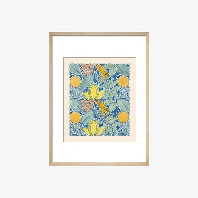 John Lewis John Lewis V&A CFA Voysey 'Birds and Fruit' Framed Print, 50 x 40cm