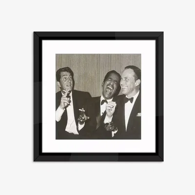 John Lewis The Rat Pack - Framed Print & Mount, 45.5 x 45.5cm
