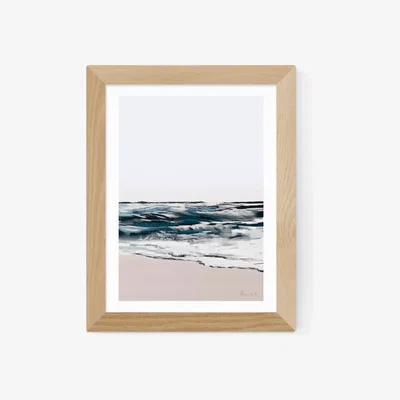 John Lewis EAST END PRINTS Dan Hobday 'Seashore' Framed Print