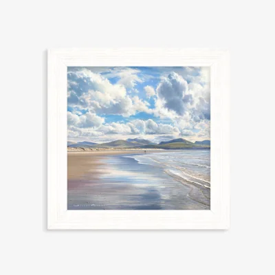 John Lewis Duncan Palmar - 'Formations' Framed Print, 37 x 37cm, Blue
