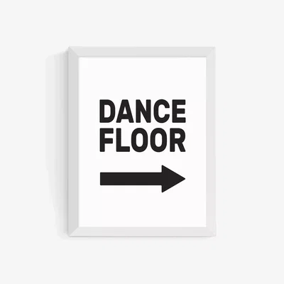 John Lewis EAST END PRINTS The Native State 'Dancefloor' Framed Print