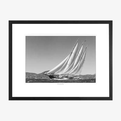 John Lewis Brookpace Lascelles 'Creole' Framed Print, 35 x 45cm, Black/White