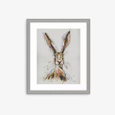 John Lewis John Lewis Ashley Saunders 'Running Free' Framed Print & Mount, 65 x 55cm, Multi