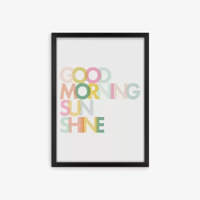 John Lewis Esme Lintin - 'Good Morning Sunshine' Framed Print, 54 x 39cm, Multi