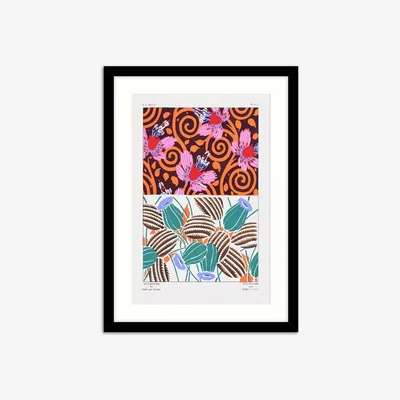 John Lewis Eugene Séguy - 'Vintage Flower VI' Framed Print & Mount, 74.5 x 54.5cm, Multi