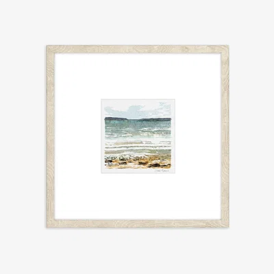 John Lewis Sabrina Roscino - 'Summer Memories' Framed Print & Mount, 37 x 37cm, Blue/Neutrals