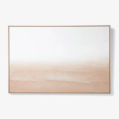 John Lewis John Lewis 'Sandscape' Framed Canvas Print, 80 x 120cm, Sand