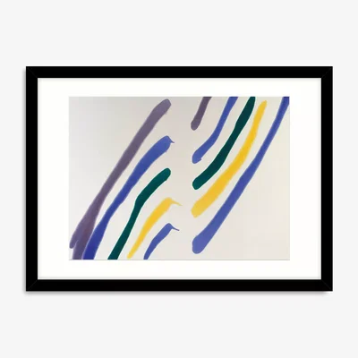 John Lewis John Lewis & Partners + Tate Morris Louis 'Phi' Wood Framed Print & Mount, 54 x 74cm