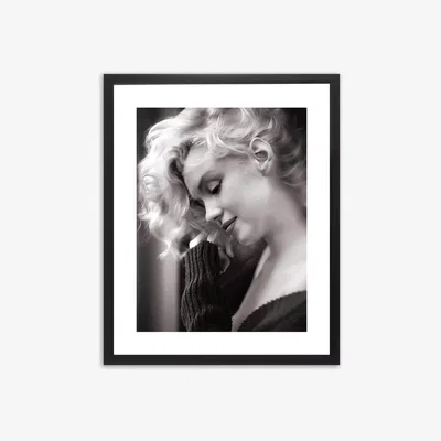 John Lewis Marilyn Monroe Framed Print & Mount, 55.5 x 45.5cm, Black/White