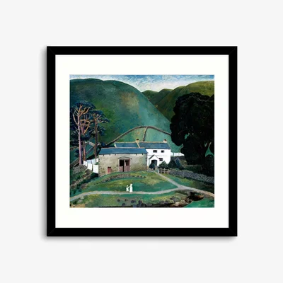John Lewis John Lewis + Tate Dora Carrington 'Farm at Watendlath' Wood Framed Print & Mount, 62 x 62cm