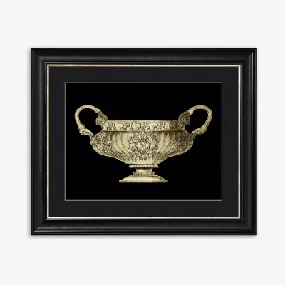 John Lewis Garden Antiquities I Framed Print & Mount, 50 x 60cm, Black