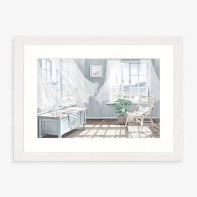 John Lewis Richard Macneil - 'Salt Winds' Framed Print & Mount, 57 x 77cm, Blue