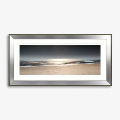 John Lewis Mike Shepherd - Coastal Haze Framed Print & Mount, 110 x 55cm