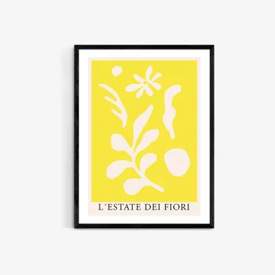 John Lewis EAST END PRINTS Ani Vidotto 'L'Estate dei Fiori' Framed Print