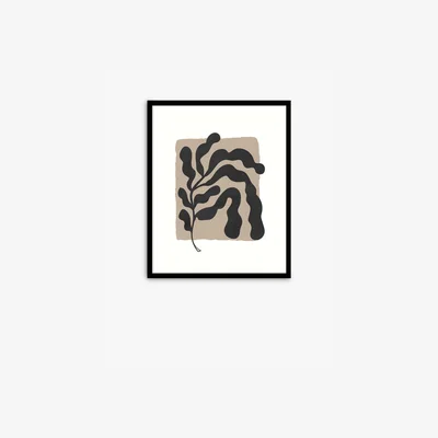 John Lewis John Lewis ANYDAY 'Natural Study' Framed Print, 52 x 42cm, Black