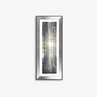 John Lewis Assaf Frank - Through The Trees I Framed Print & Mount, 100 x 40cm
