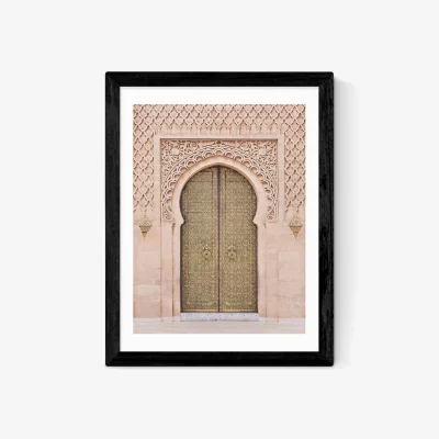 John Lewis EAST END PRINTS Sisi and Seb 'Moroccan Door' Framed Print