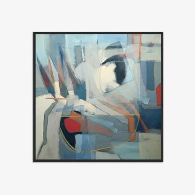 John Lewis John Lewis Caroline Rufo 'Next Big Thing' Framed Canvas Print, 104 x 104cm, Multi