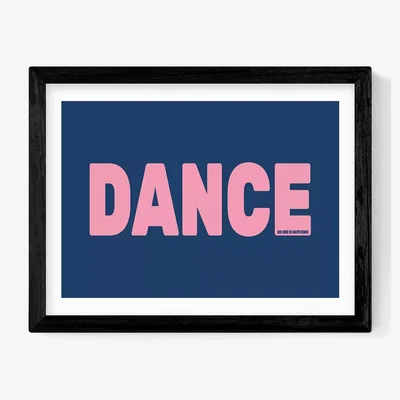 John Lewis EAST END PRINTS The Native State 'Dance' Framed Print