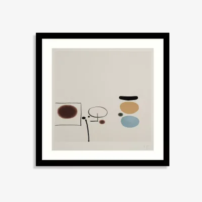 John Lewis John Lewis & Partners + Tate Victor Pasmore 'Abstract, 1971' Wood Framed Print & Mount, 62 x 62cm