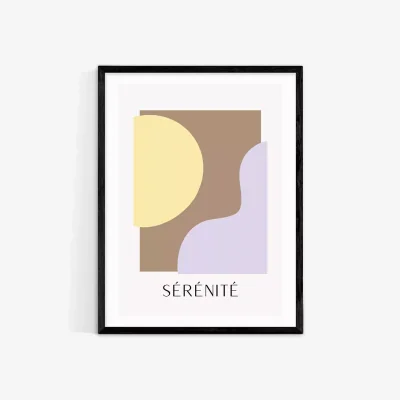 John Lewis EAST END PRINTS Inoui 'Serenite' Framed Print