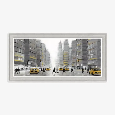 John Lewis John Lewis Jon Barker 'New York Crossing' Framed Print, 54 x 109cm, Multi
