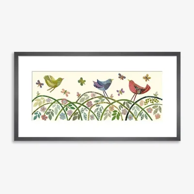 John Lewis Jane Robbins - 'Briar' Wood Framed Print & Mount, 32 x 62cm, Multi