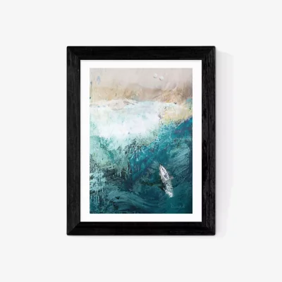 John Lewis EAST END PRINTS Dan Hobday 'Azure Walk' Framed Print