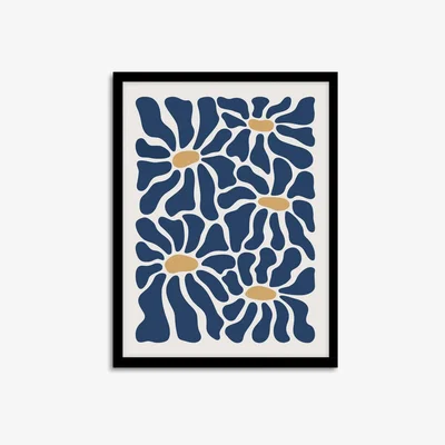 John Lewis John Lewis ANYDAY 'Amour d'Ete' Framed Print, 42 x 32cm, Blue