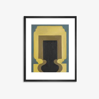 John Lewis Isabelle Carr - 'Lamps 4' Framed Print & Mount, 60 x 50cm, Yellow/Multi