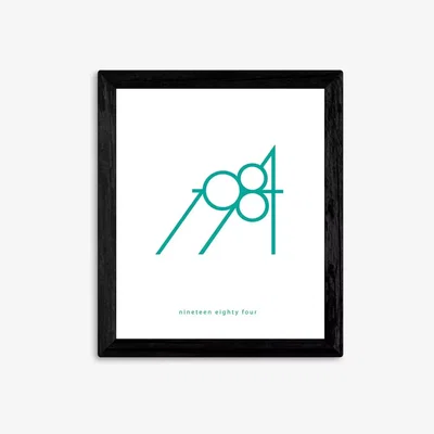 John Lewis EAST END PRINTS Simon C Page '1984' Framed Print