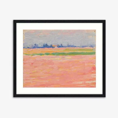 John Lewis John Lewis + Tate Robert Bevan 'Morning over the Ploughed Fields' Wood Framed Print & Mount, 53 x 63cm