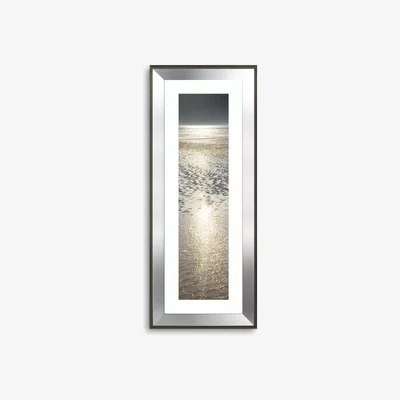John Lewis Mike Shepherd - Shimmering Light I Embellished Framed Print & Mount, 100.5 x 40.5cm