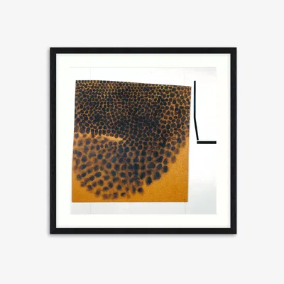 John Lewis John Lewis + Tate Victor Pasmore 'Black Abstract' Wood Framed Print & Mount, 61 x 61cm