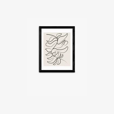John Lewis EAST END PRINTS Flower Love Child 'Sprung' Framed Print