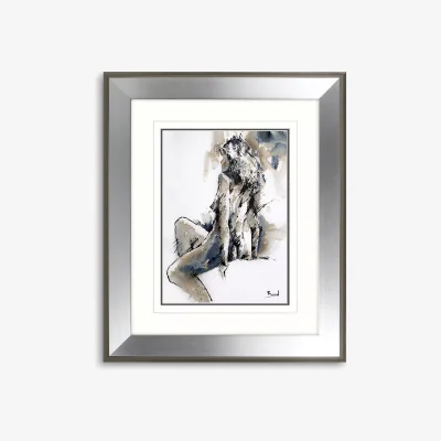 John Lewis Joanne Boon Thomas - Contemplation Framed Print, 50.5 x 60.5cm